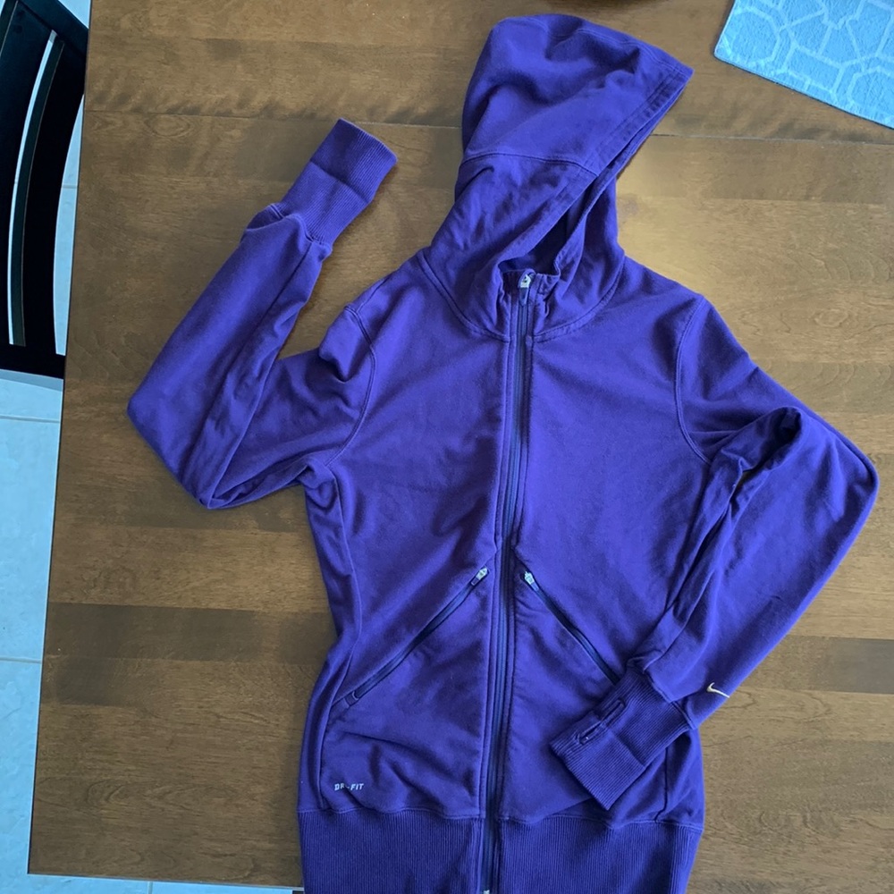 Full-zip Nike dri-fit hoodie